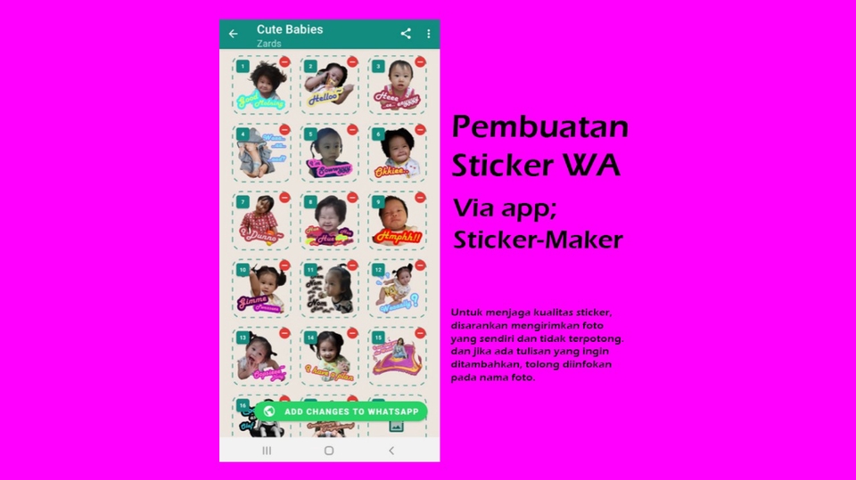 Edit Gambar & Photoshop - Buat Sticker WA / Edit Photo. Retouch, Enhance, Delete Background, Special Effects - 7