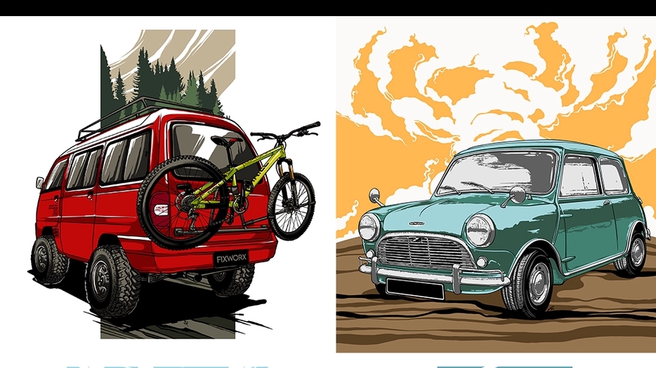 Gambar dan Ilustrasi - DESAIN ILUSTRASI MOTOR DAN MOBIL - 4