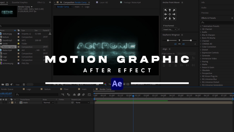 Motion Graphics - PEMBUATA MOTION GRAPHIC CEPAT dan MENARIK Jadi Dalam WAKTU yang SINGKAT! - 1