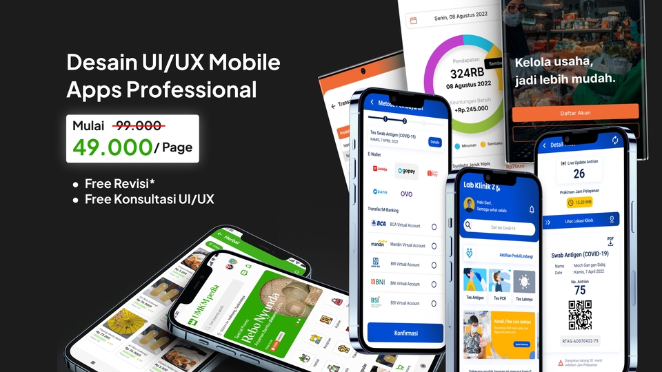 UI & UX Design - Pro UI/UX Design for Mobile Apps (Android/iOS) - 1