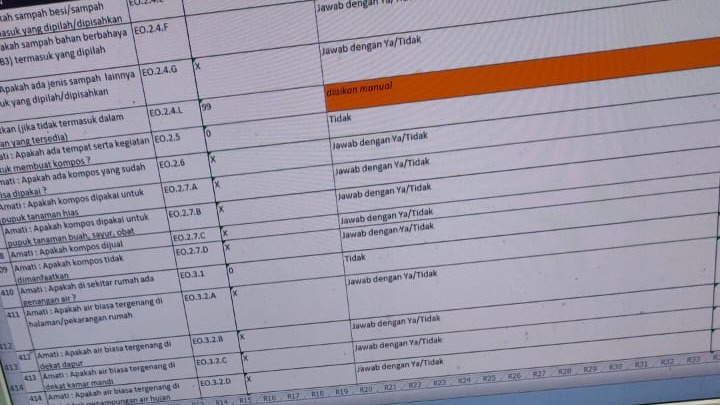 Jasa Data Entry untuk input data di excel dengan format dan bahasa Indonesia.