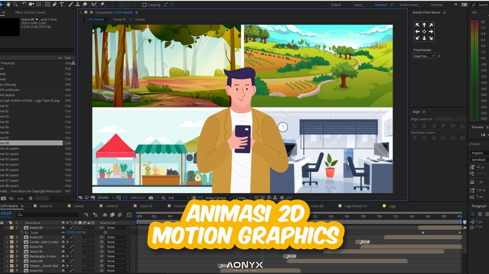 Motion Graphics - Animasi Profesional untuk Promosi Perusahaan Iklan Komersil dan Iklan Televisi - 1