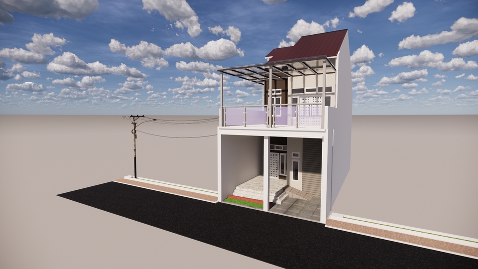 3D & Perspektif - JASA DESAIN RUMAH 2d Dan 3D - 7