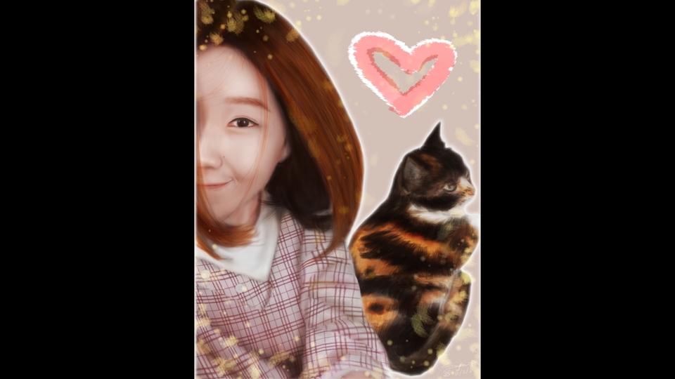 วาดภาพเหมือน Portrait - วาดภาพเหมือน คน/สัตว์ ตามภาพถ่าย - 7
