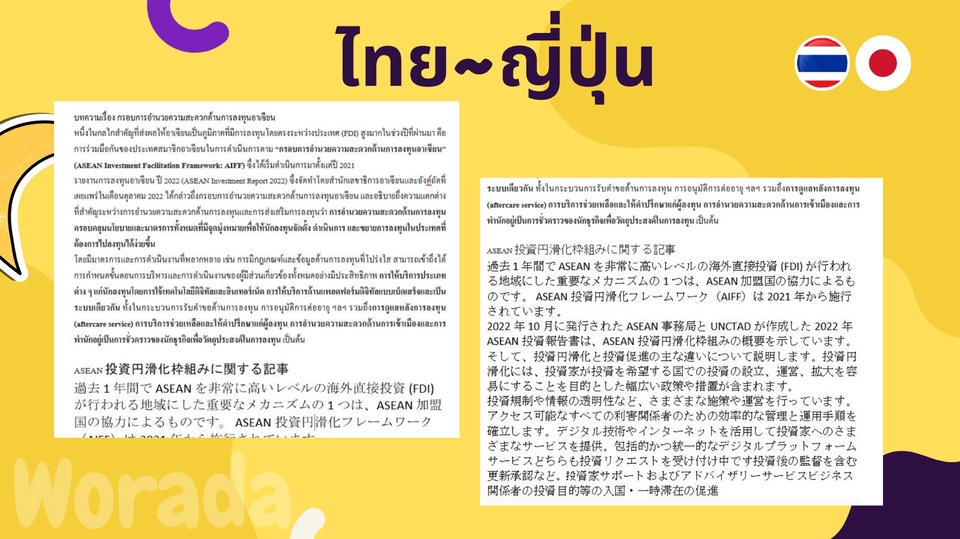 รับแปลภาษางานทุกรูปแบบ