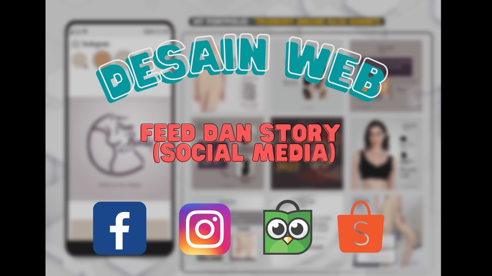 Banner Online - Desain Web Feed dan Story Instagram (Social media) - 1