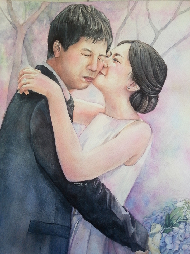 วาดภาพเหมือน Portrait - Portrait Watercolor : รับวาดภาพหลากหลาย เน้นคุณภาพ - 10