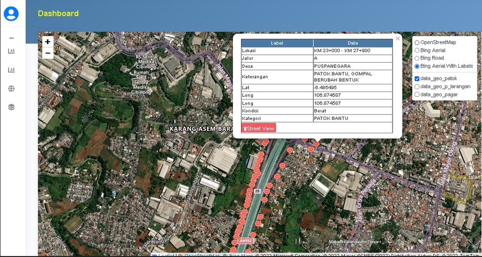 Web Development - Web GIS  - 2