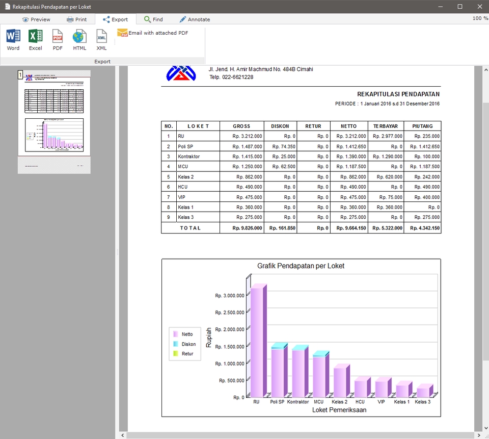 Aplikasi Desktop - Software Klinic dan Laboratorium - - 6