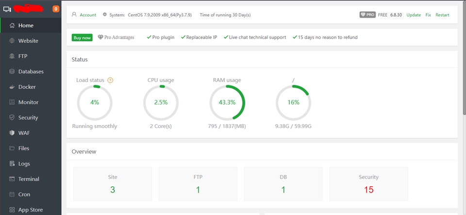 Technical Support - Jasa Instal Server Dedicated & Hosting - Centos/Ubuntu Server, WHM cPanel, AAPanel, WebPanel CWP dll - 5