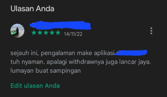 Memberi Review - Jasa Install dan Review Aplikasi - 5