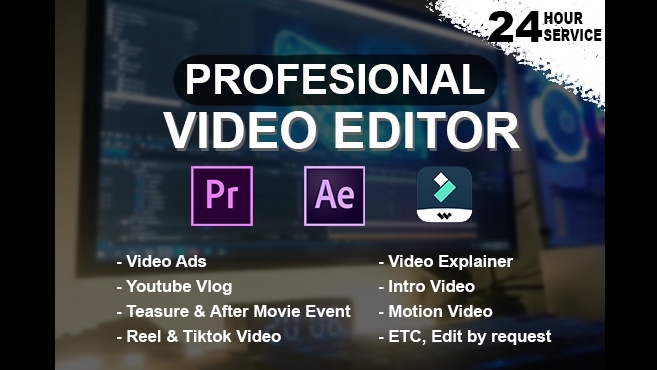 Video Editing - Jasa Edit Video CEPAT & PROFESIONAL - 1