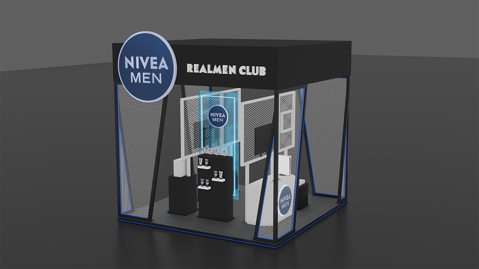 3D & Perspektif - 3D Desain Stand Booth Exhibition Pameran - 6