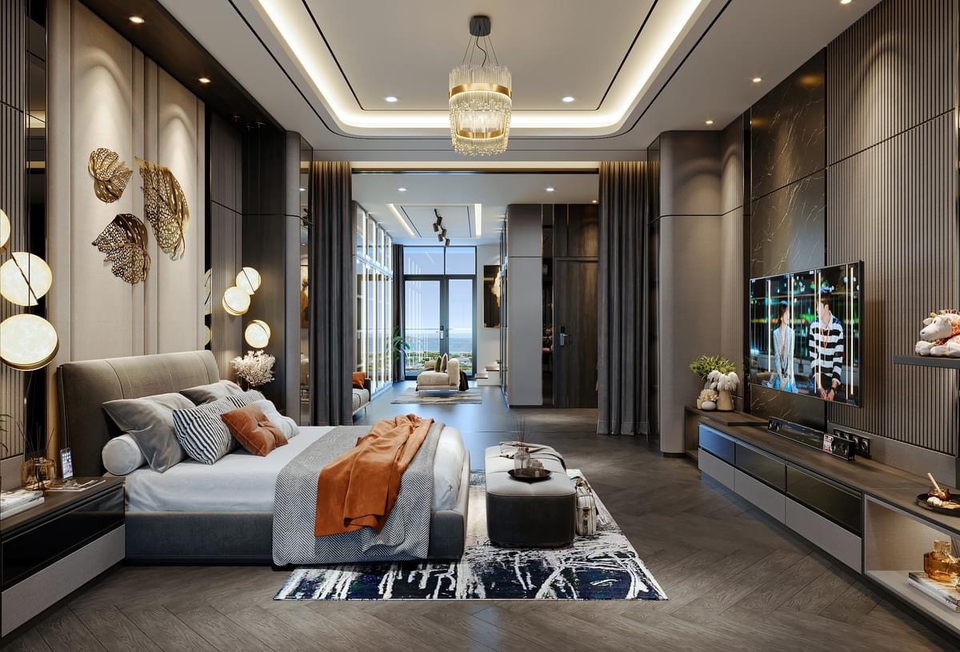 Jasa Desain Interior 3D untuk Rumah Mewah dengan Nuansa Klasik Modern