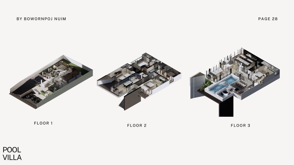 ออกแบบตกแต่งภายในและภายนอก - รับออกแบบ บ้าน ห้องคอนโด คาเฟ่ และอื่นๆ ตกแต่งภายในและภายนอก - 30