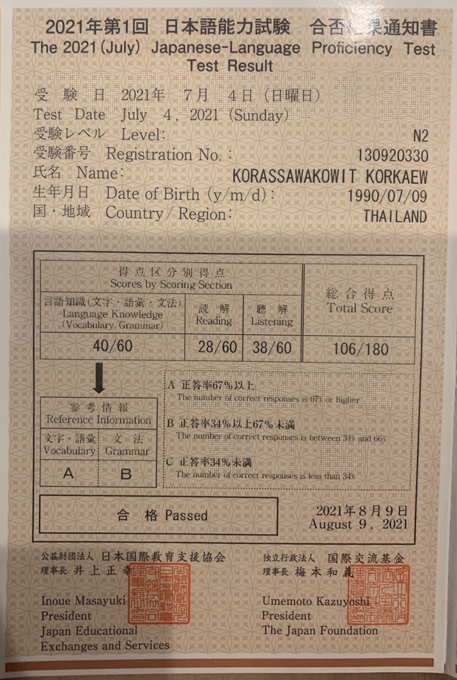 เรียนพิเศษภาษาไทย - タイ語会話(オンラインレッスン30回コース)คอร์สสนทนาภาษาไทยสำหรับคนญี่ปุ่น 30 ครั้ง (30hrs) - 5