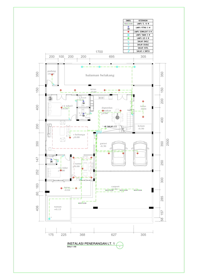 CAD Drawing - Jasa Desain Gambar Rumah & Gambar Instalasi Mekanik dan Listrik - 14