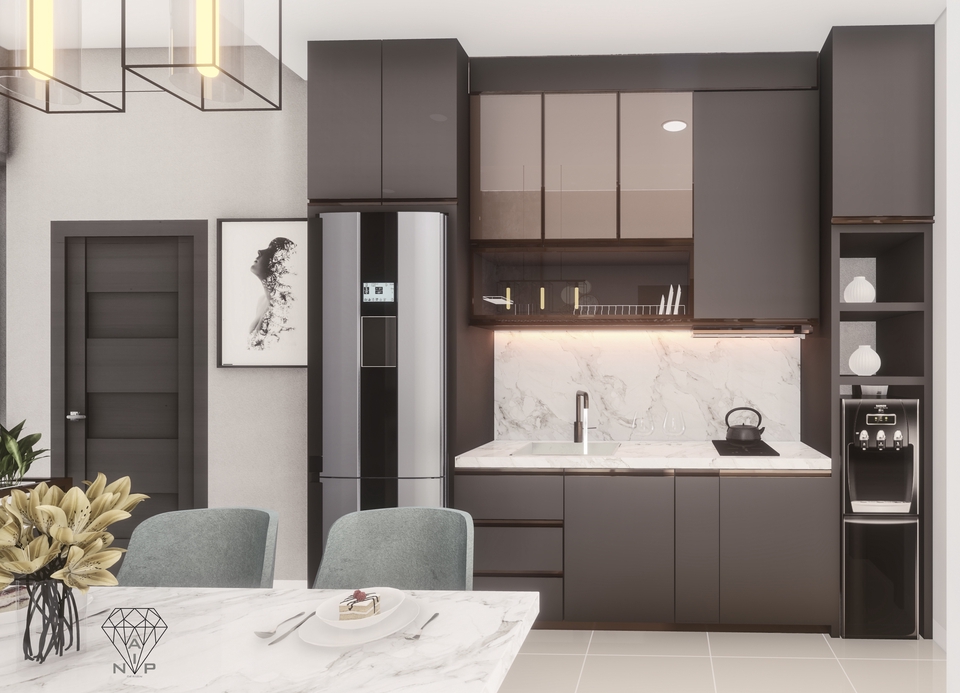 3D & Perspektif - PROMO JASA INTERIOR DESIGNER ,BEBAS REVISI UNLIMITED - 3