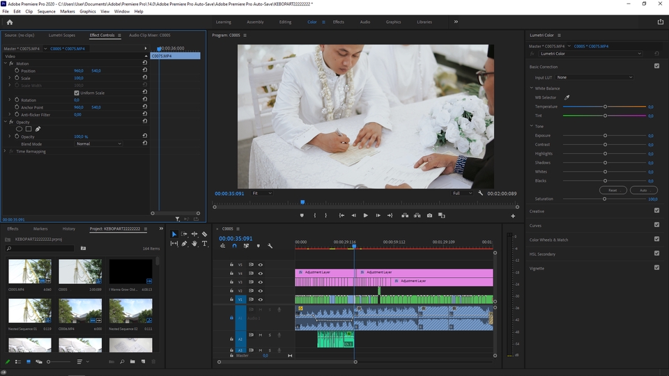 Video Editing - Cinematic Wedding Video - 4