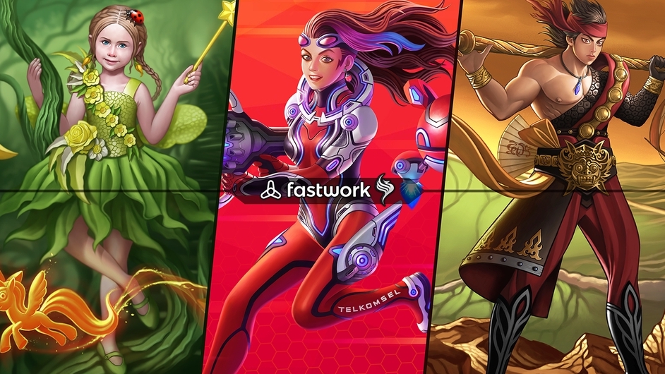 Gambar dan Ilustrasi - Illustrasi Digital - Full Color & Background - 1