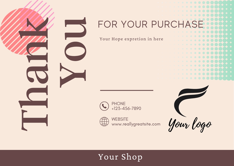 Banner Online - Profesional Desain  Banner dan Thank you Card Online  - 4