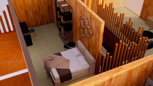 3D & Perspektif - Desain Grafis, Editing Foto, 3D Modelling Bangunan dan RenderingGambar Kerja AutoCAD - 15