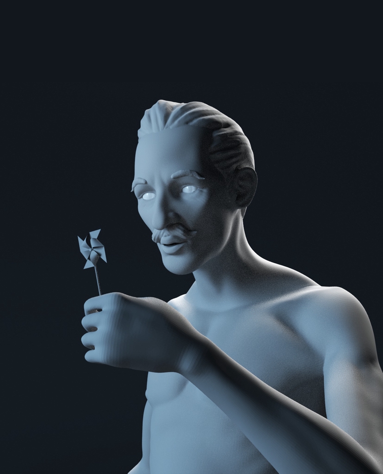 ทำโมเดล 3D - รับออกเเบบ Character 3มิติ - 9