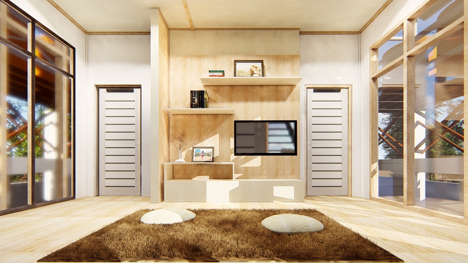 3D & Perspektif - Desain 3D Interior dan Visual - 3