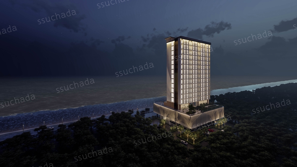 3D Perspective - รับขึ้นโมเดล 3D สถาปัตยกรรม / 3D perspective exterior interior and 3D Animation - 9