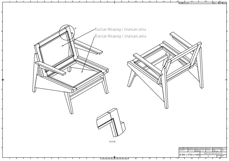 CAD Drawing - Desain and Drafter Furniture - 4