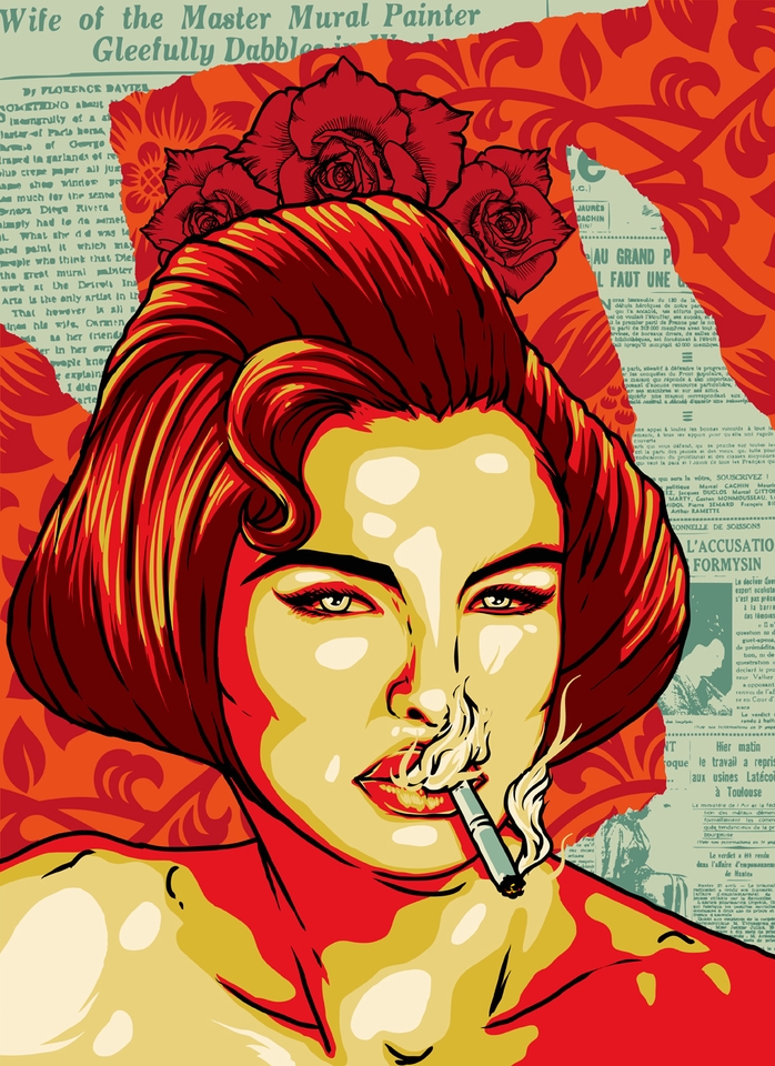 Digital Printing - Membuat Desain Poster dengan Style Propaganda Obey Giant - 5