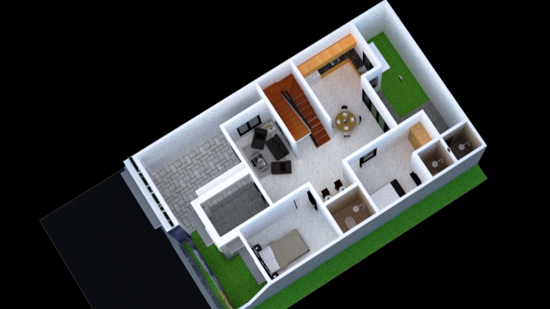 3D & Perspektif - 3D MODELLING SKETCHUP, RENDER IMAGE LUMION, DAN ANIMASI PRESENTASI LUMION (RENDER 3 FREE 2) - 1