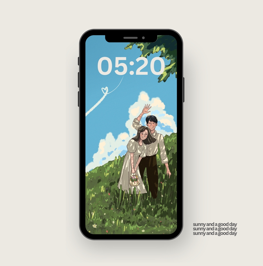 วาดภาพการ์ตูน - รับวาดรูปเป็นของขวัญ วอลเปเปอร์ แต่งห่อง ให้คู่รัก เพื่อน คนพิเศษ - 12