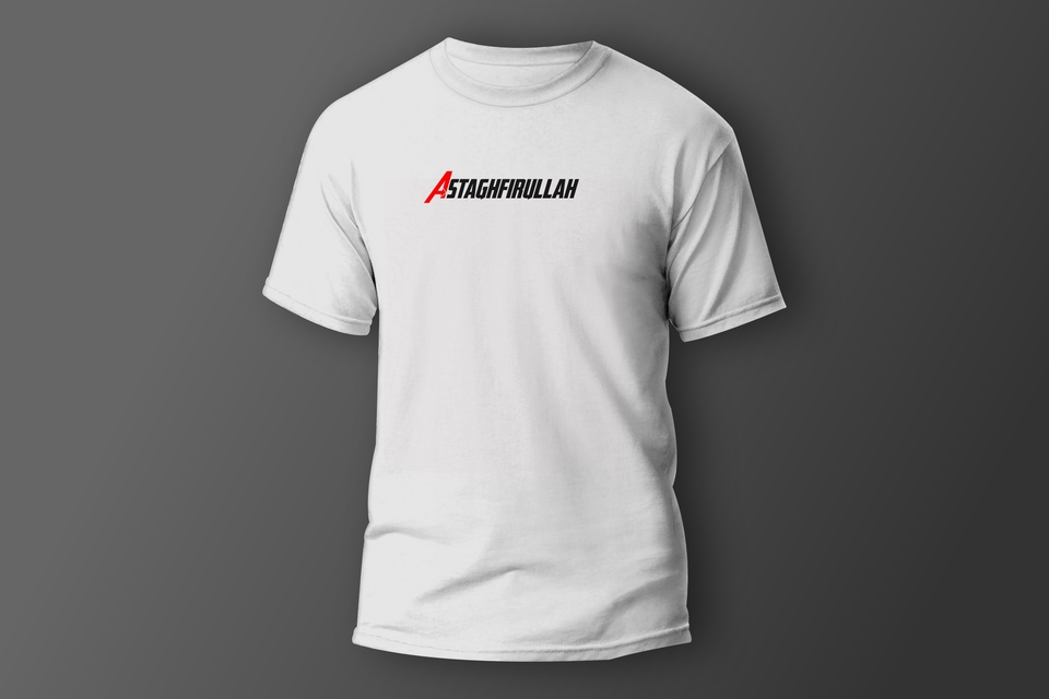 Desain Kaos & Motif - Desain Kaos Muslim Milenial - 5