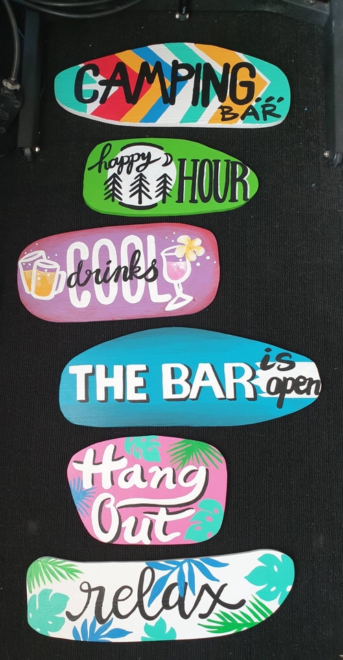 Art & Craft - รับทำป้านชื่อร้าน ป้ายไม้บอกเส้นทาง - 5