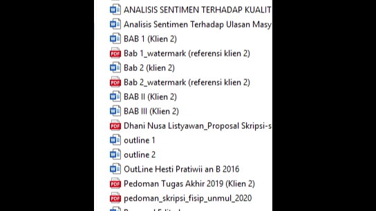 Pembuatan Skripsi