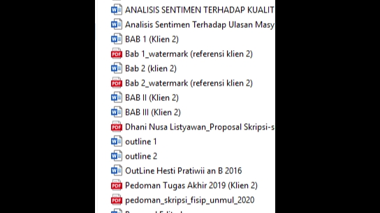 Jasa Lainnya - Pembuatan Skripsi - 1