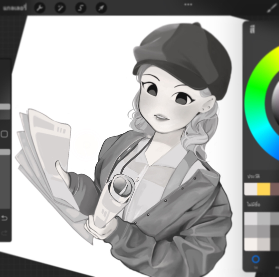 รับวาดรูปภาพประกอบ digital painting วาดภาพประกอบนิทาน วาดภาพประกอบการ์ดอวยพร วาดปกหนังสือ