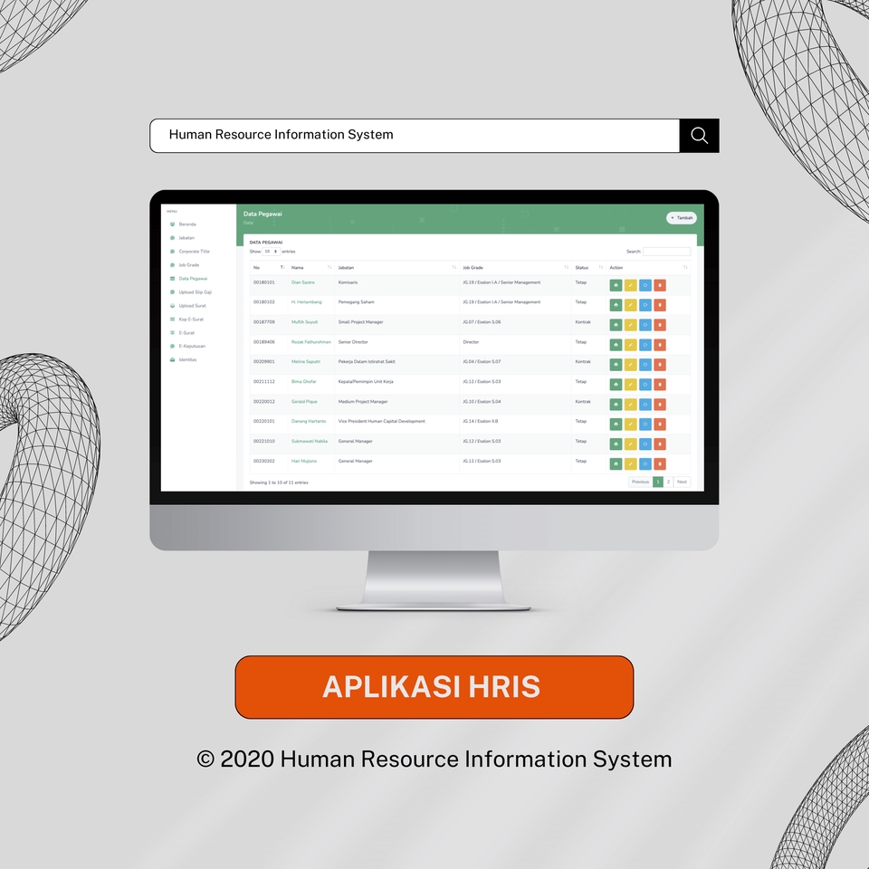 Web Development - Aplikasi HRIS Untuk Perusahaan - 4