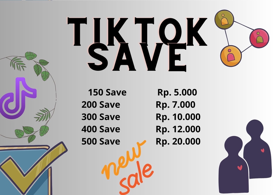 Tambah Followers - FOLLOWERS, LIKES, SHARE, VIEWS, SHARE, SAVE TIKTOK REAL PERMANEN - 5