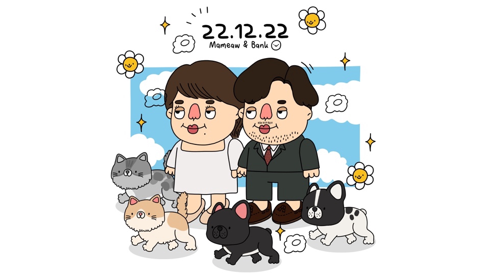 วาดภาพประกอบ - ภาพวาดประกอบการ์ตูน (hand drawn) - 21
