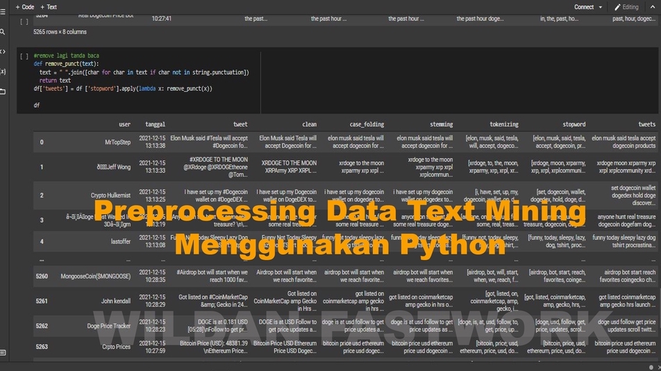 Analisis Data - Analisis DATA MINING dan STATISTIK menggunakan Tools (RAPIDMINER/ORANGE/SPSS/PYTHON) - 5