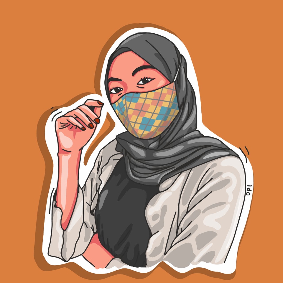 Gambar dan Ilustrasi - VECTOR WAJAH DAN ILUSTRASI - 6