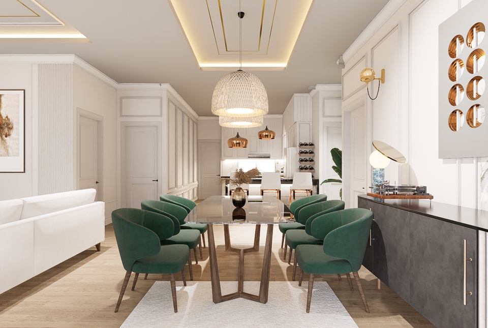 3D Perspective - รับออกแบบตกแต่งภายในและภายนอก 3D Perspective visual rendering - 12