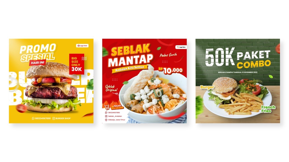 Banner Online - Desain Feed Instagram Makanan & Minuman - 3