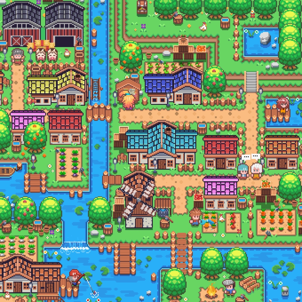 วาดภาพประกอบ - รับออกแบบตัวละคร หรือจ้างอื่นๆ เกี่ยวกับ Pixel art ราคาไม่แพง คุยกันได้งับ - 4