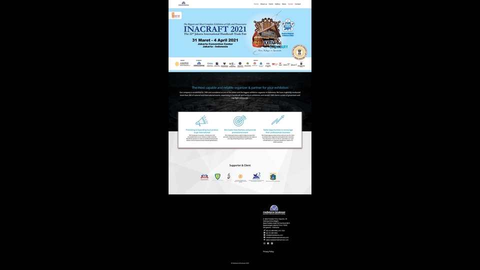 Jasa pembuatan website professional untuk perusahaan, toko online dan blog. Kami menyediakan harga website yang murah dan terjangkau.