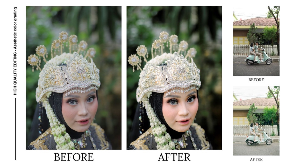 Edit Gambar & Photoshop - Edit, retouch, dan grading foto wedding, prewedding - 1