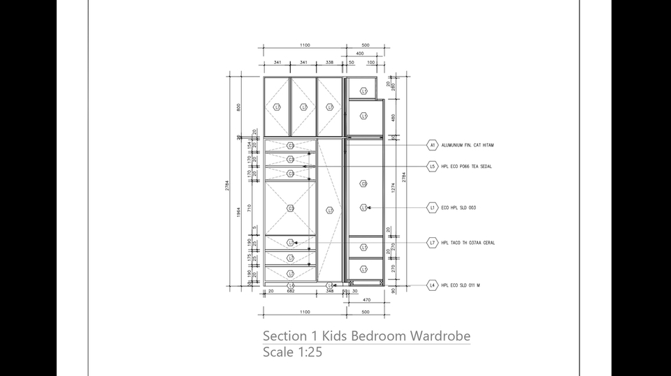Desain Furniture - Jasa Gambar Furniture - 11