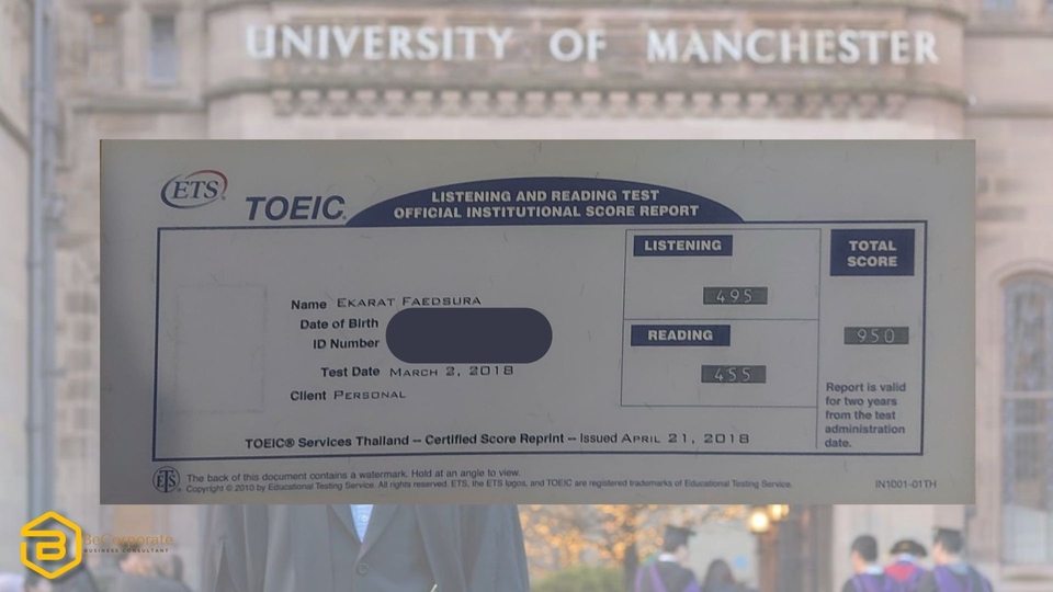 รับแปลซับไตเติ้ล TOEIC ภาษาอังกฤษ ผ่านการสอบ TOEIC รับรองโดย ETS